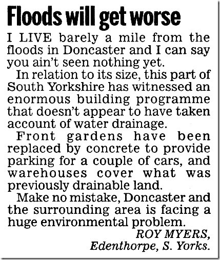 Daily Mail Readers Not Convinced By The Climate Emergency