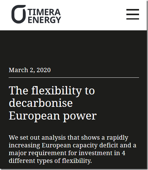 Europe Facing Massive Power Deficit