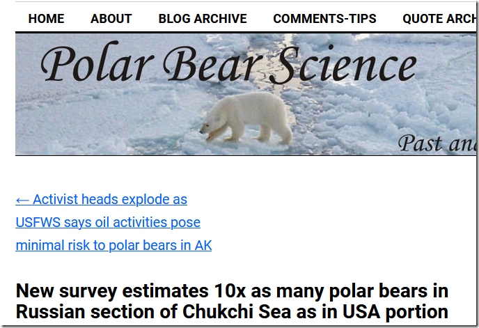More polar bears in Chukchi Sea than previously thought