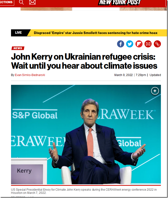 What Ukranian Refugee Crisis?–John Kerry